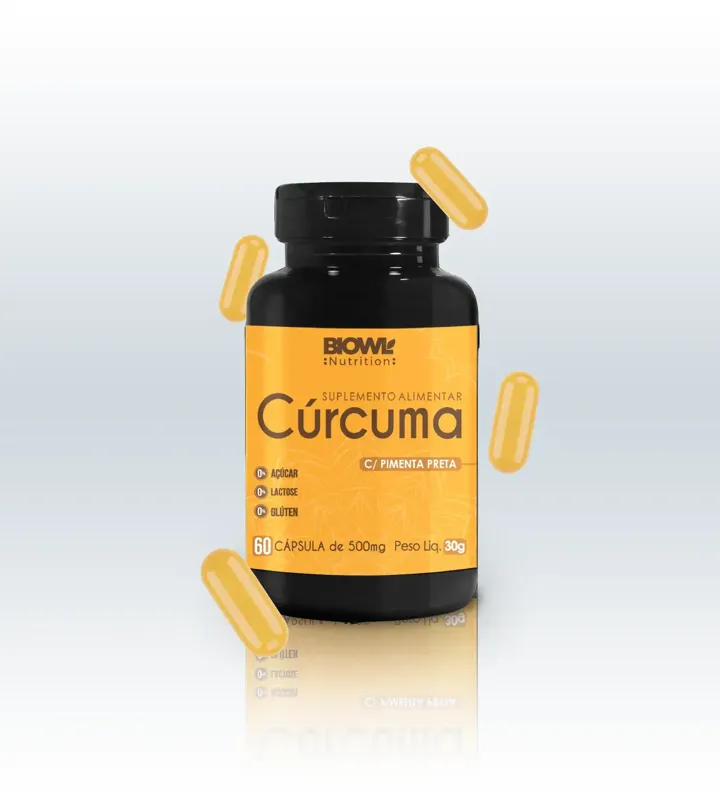 Cúrcuma com pimenta preta